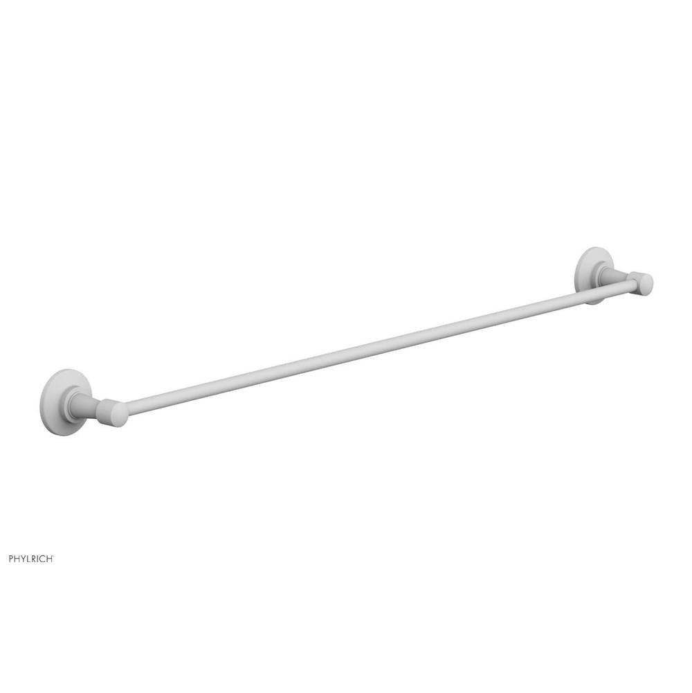 Phylrich - 30'' Works Towel Bar - Satin White
