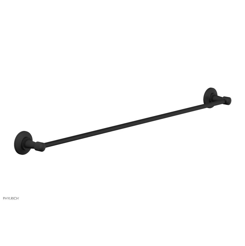 Phylrich - 30'' Works Towel Bar - Matte Black