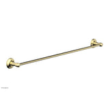Phylrich - 30'' Works Towel Bar - Polished Brass