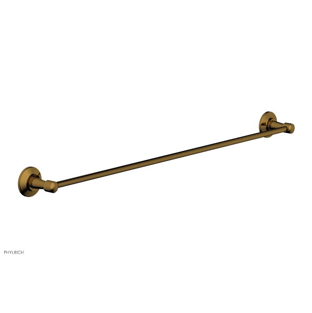 Phylrich - 30'' Works Towel Bar - French Brass