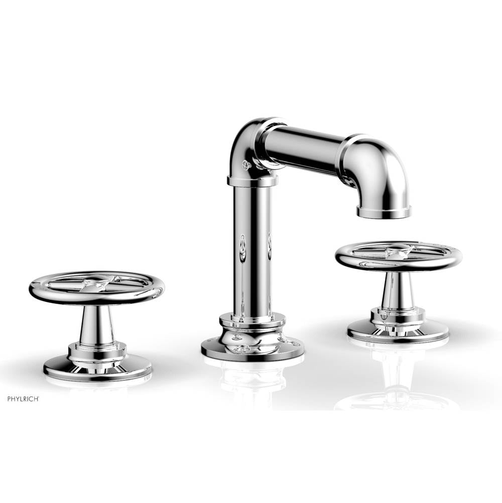 Phylrich - Ws Faucet Works, Square Spt, Cross Handles - Polished Chrome