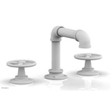 Phylrich - Ws Faucet Works, Square Spt, Cross Handles - Satin White