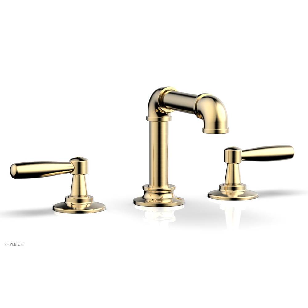 Phylrich - Ws Faucet Works, Square Spt, Lever Handles - Satin Brass