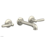 Phylrich - Wall Lav Faucet Works Industrial, Lever Handles - Burnished Nickel