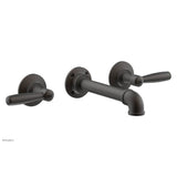 Phylrich - Wall Lav Faucet Works Industrial, Lever Handles - Oil Rubbed Bronze