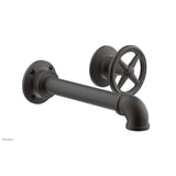 Phylrich - Wall Lav Single Works Industrial, Cross  Handle - Oil Rubbed Bronze