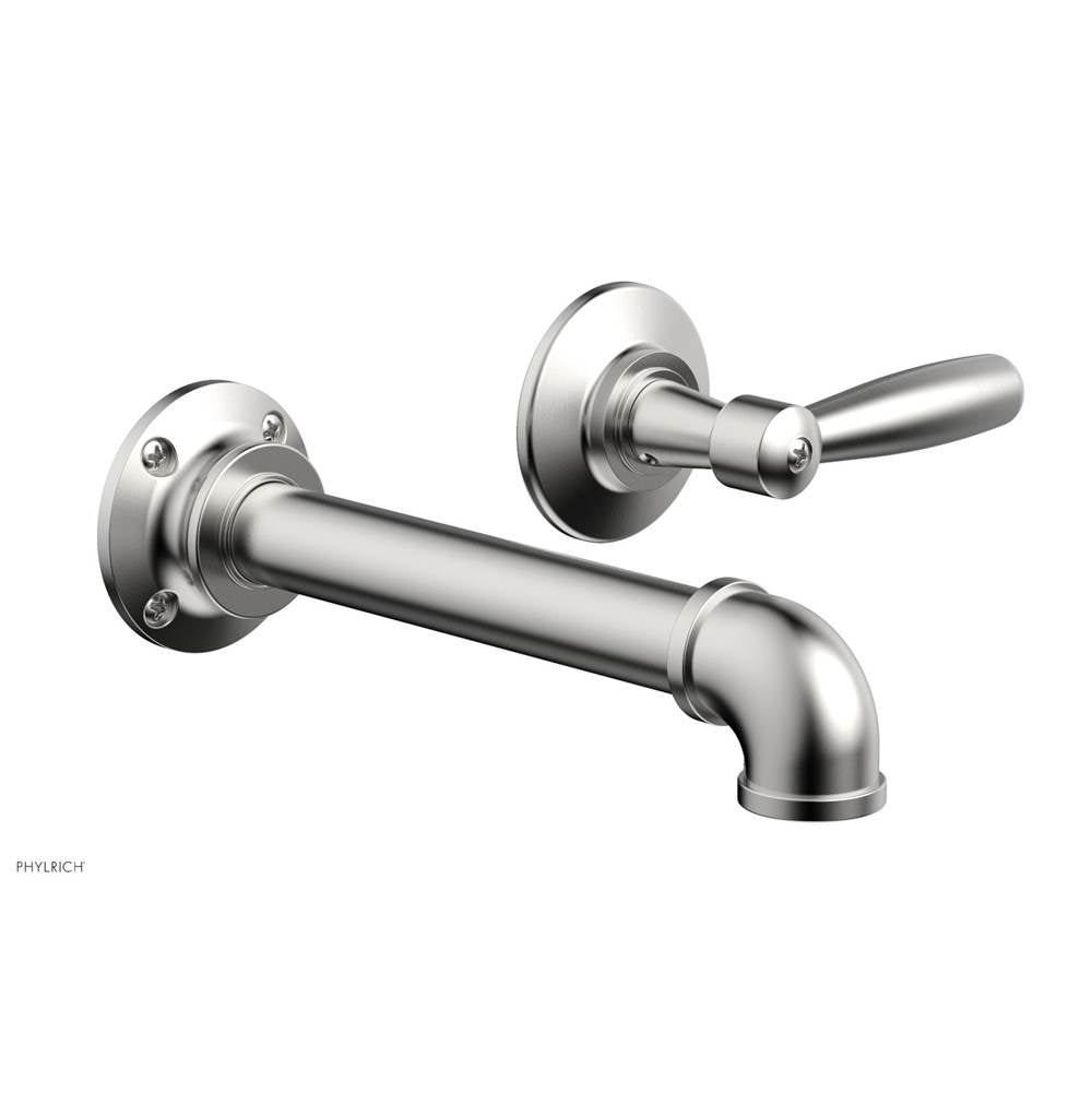 Phylrich - Wall Lav Single Works Industrial, Lever  Handle - Satin chrome