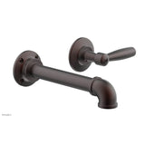 Phylrich - Wall Lav Single Works Industrial, Lever  Handle - Weathered Copper