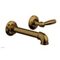 Phylrich - Wall Lav Single Works Industrial, Lever  Handle - French Brass