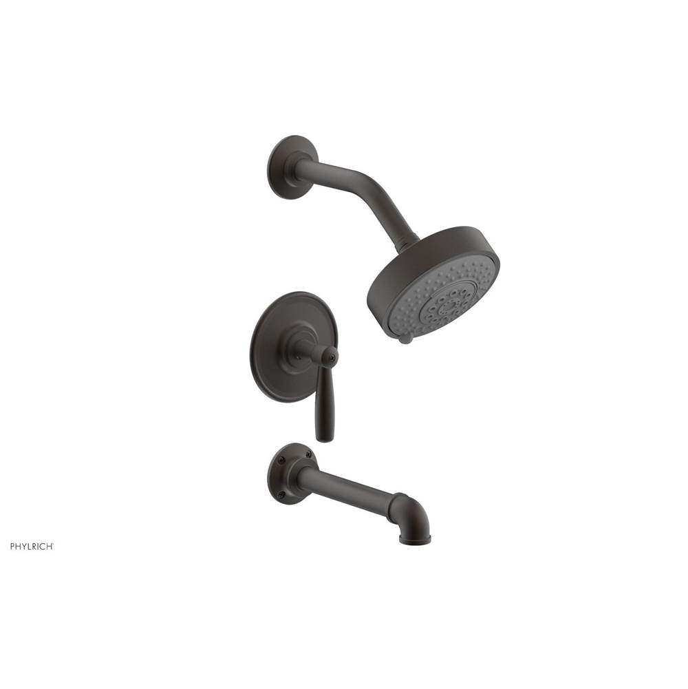 Phylrich - Pressure Balance Tub & Shower Kit, Lever Handle - Oil Rubbed Bronze