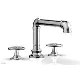Phylrich - Deck Tub Set Works Industrial, Cross Handle - Polished Chrome