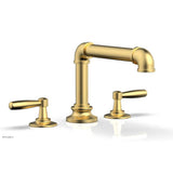 Phylrich - Deck Tub Set Works Industrial, Lever Handle - Burnished Gold