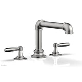 Phylrich - Deck Tub Set Works Industrial, Lever Handle - Satin chrome
