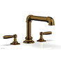 Phylrich - Deck Tub Set Works Industrial, Lever Handle - French Brass