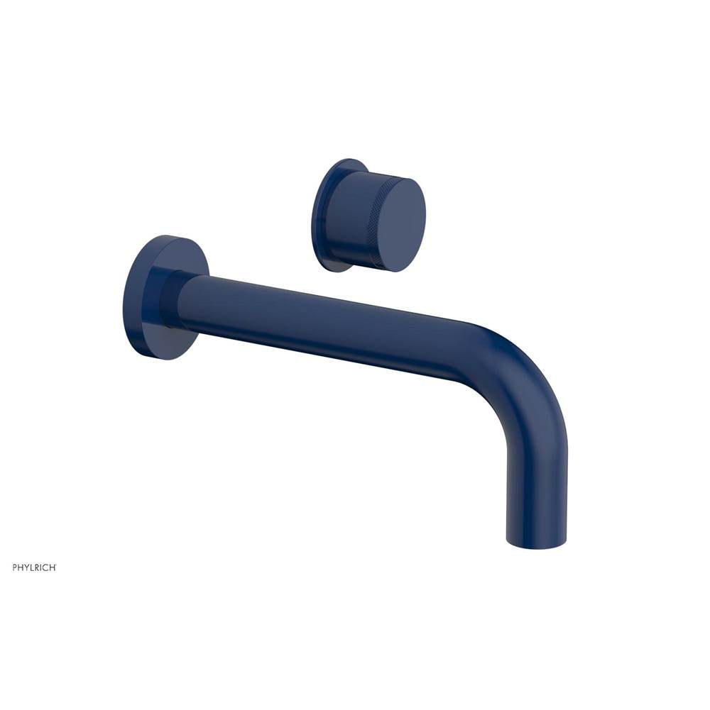 Phylrich - 7 1/2'' Single Handle Lav Set Knurled Handle - Navy Blue