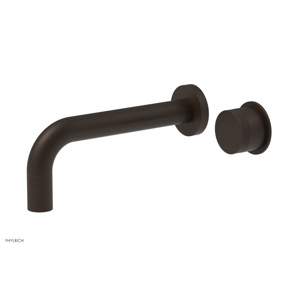 Phylrich - 7 1/2'' Single Handle Lav Set Knurled Handle - Antique Bronze