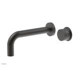 Phylrich - 7 1/2'' Single Handle Lav Set Knurled Handle - Oil Rubbed Bronze