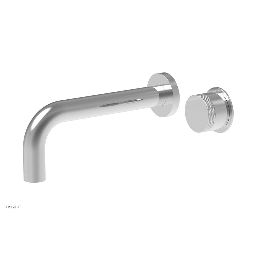 Phylrich - 7 1/2'' Single Handle Lav Set Knurled Handle - Polished Chrome