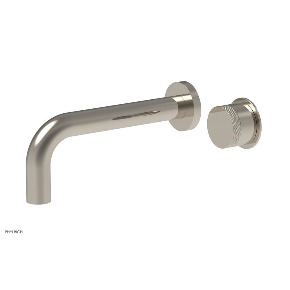 Phylrich - 7 1/2'' Single Handle Lav Set Knurled Handle - Polished Nickel