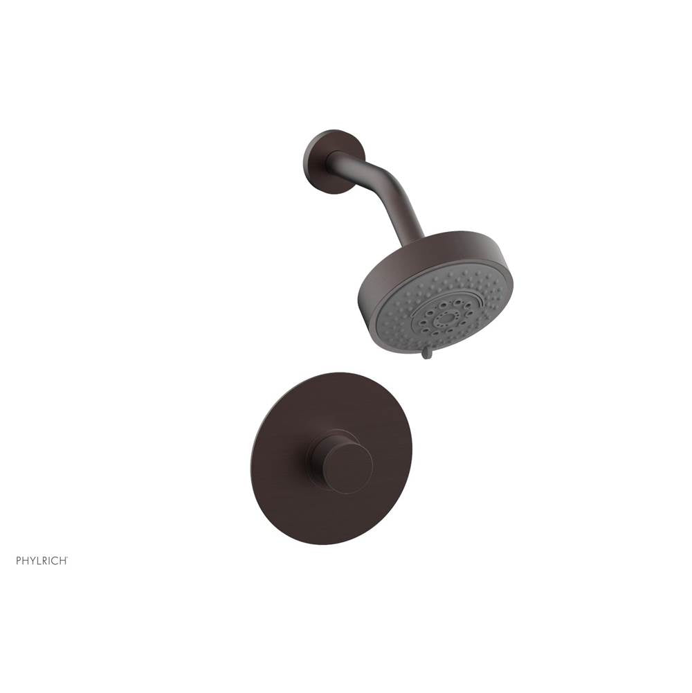 Phylrich - Shower Set Trim, Rou - Weathered Copper