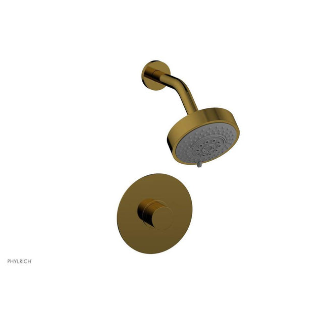 Phylrich - Shower Set Trim, Sq. - French Brass