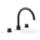 Phylrich - Deck Tub Set Knur Hdl - Weathered Copper