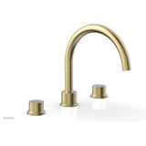 Phylrich - Deck Tub Set Smth Hdl - Burnished Gold