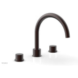 Phylrich - Deck Tub Set Smth Hdl - Weathered Copper