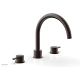 Phylrich - Deck Tub Set Lever Hdl - Weathered Copper