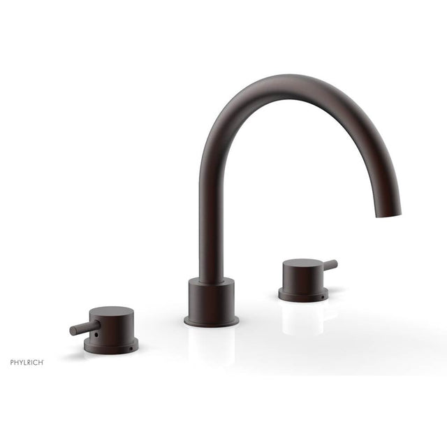 Phylrich - Deck Tub Set Lever Hdl - Weathered Copper