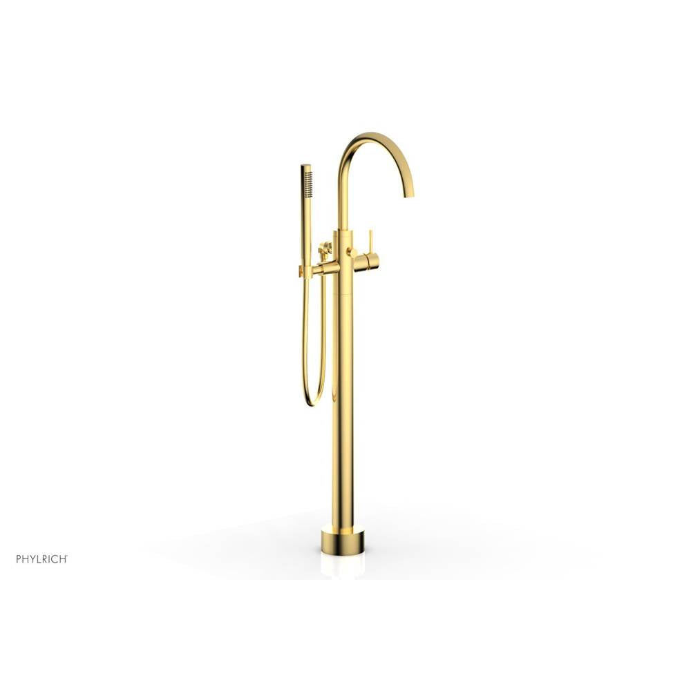 Phylrich - Floor Mounted Tub Se - Satin Gold