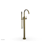 Phylrich - Floor Mounted Tub Se - Antique Brass