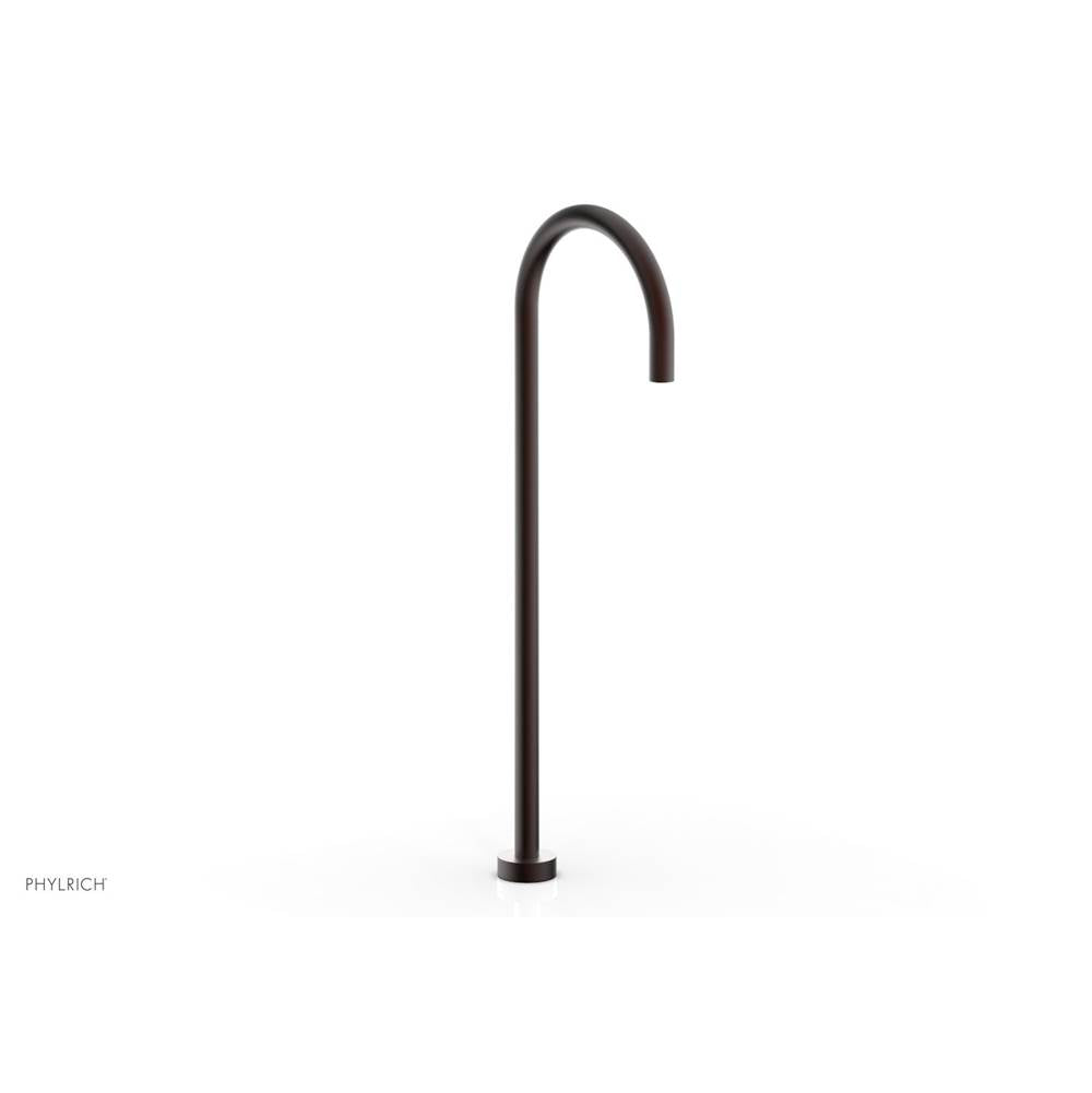 Phylrich - Spout, Floor Mount - Weathered Copper