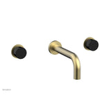 Phylrich - W/T T/O Smooth Black Marble Hdl - Burnished Gold
