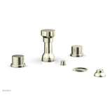 Phylrich - 4 Hole Bidet Smth Hdl - Burnished Nickel