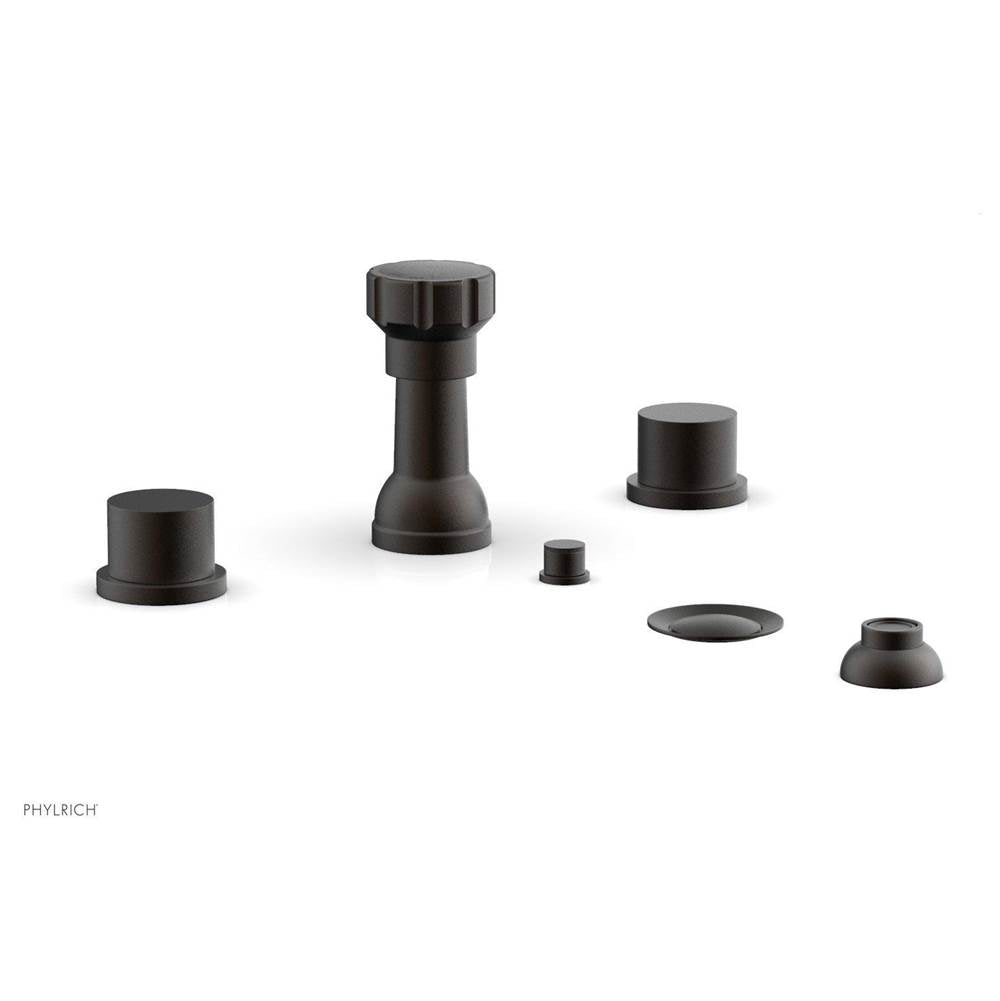 Phylrich - 4 Hole Bidet Smth Hdl - Oil Rubbed Bronze
