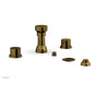 Phylrich - 4 Hole Bidet Smth Hdl - French Brass