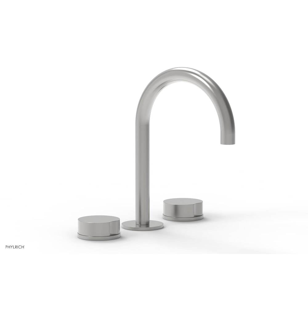 Phylrich - Circ W/S Faucet W Brass Handles, P To Close Drain - Satin chrome