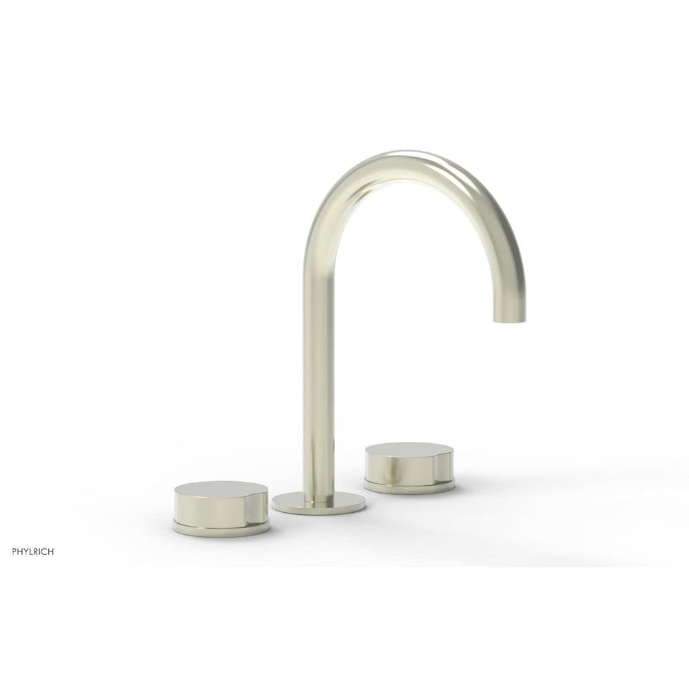 Phylrich - Circ W/S Faucet W Brass Handles, P To Close Drain - Satin Nickel
