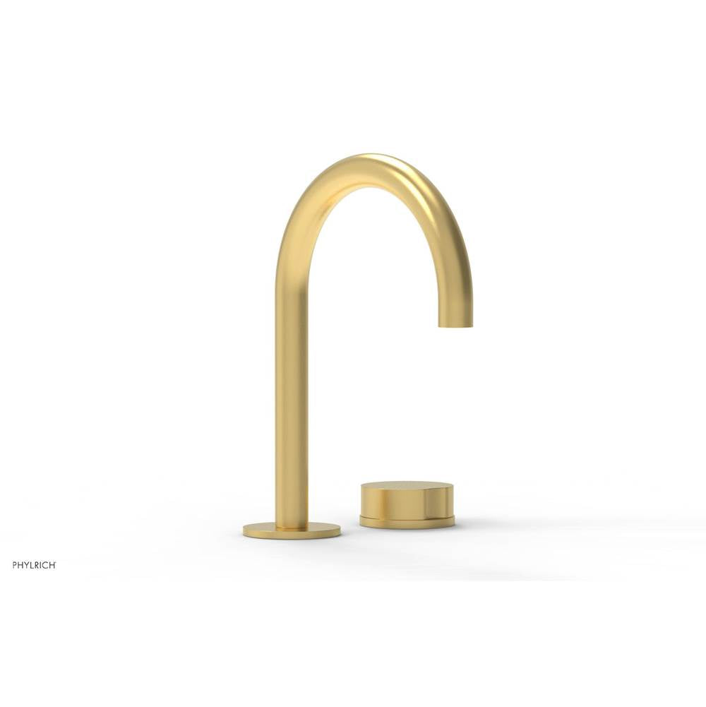 Phylrich - Circ Sngl Faucet W Brass Handles, P To Close Drain - Burnished Gold