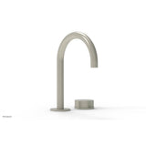 Phylrich - Circ Sngl Faucet W Brass Handles, P To Close Drain - Burnished Nickel