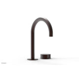 Phylrich - Circ Sngl Faucet W Brass Handles, P To Close Drain - Weathered Copper
