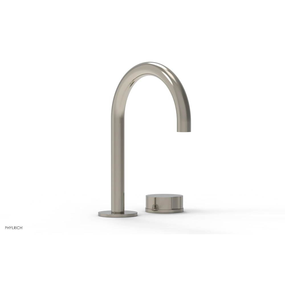 Phylrich - Circ Sngl Faucet W Brass Handles, P To Close Drain - Polished Nickel