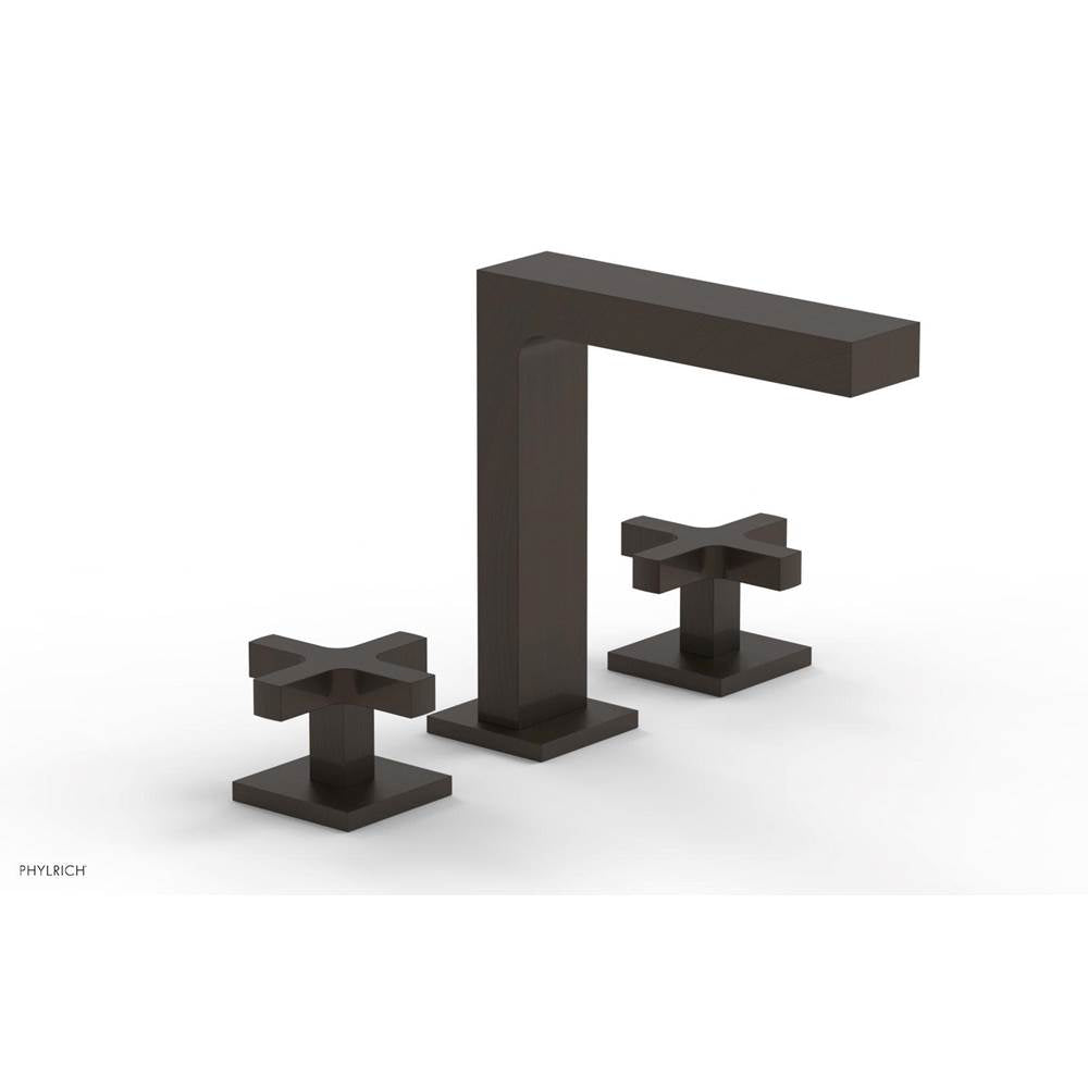 Phylrich - CROI - Widespread Faucet - High Spout Cross Handles - Antique Bronze