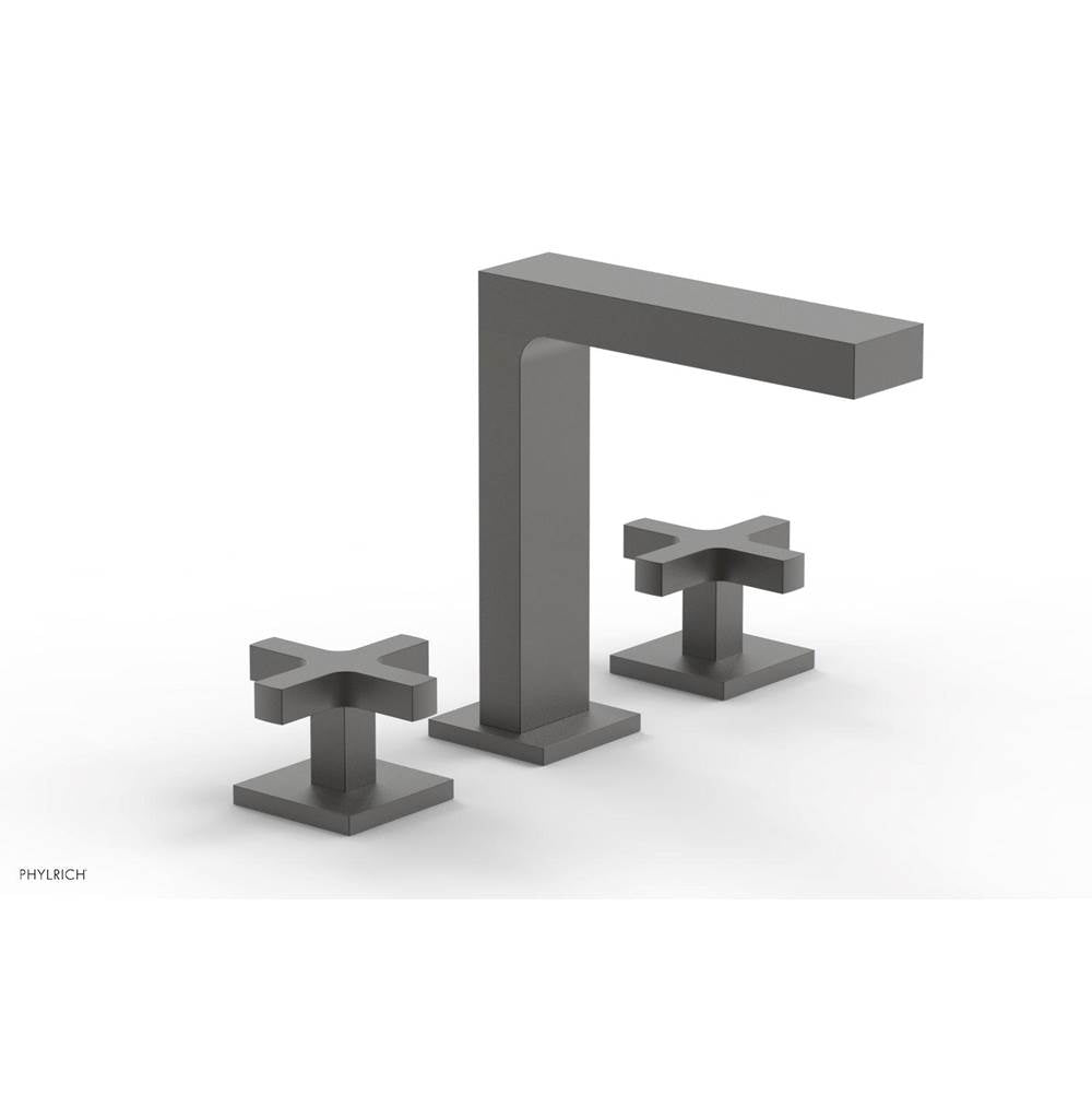 Phylrich - CROI - Widespread Faucet - High Spout Cross Handles - Oil Rubbed Bronze