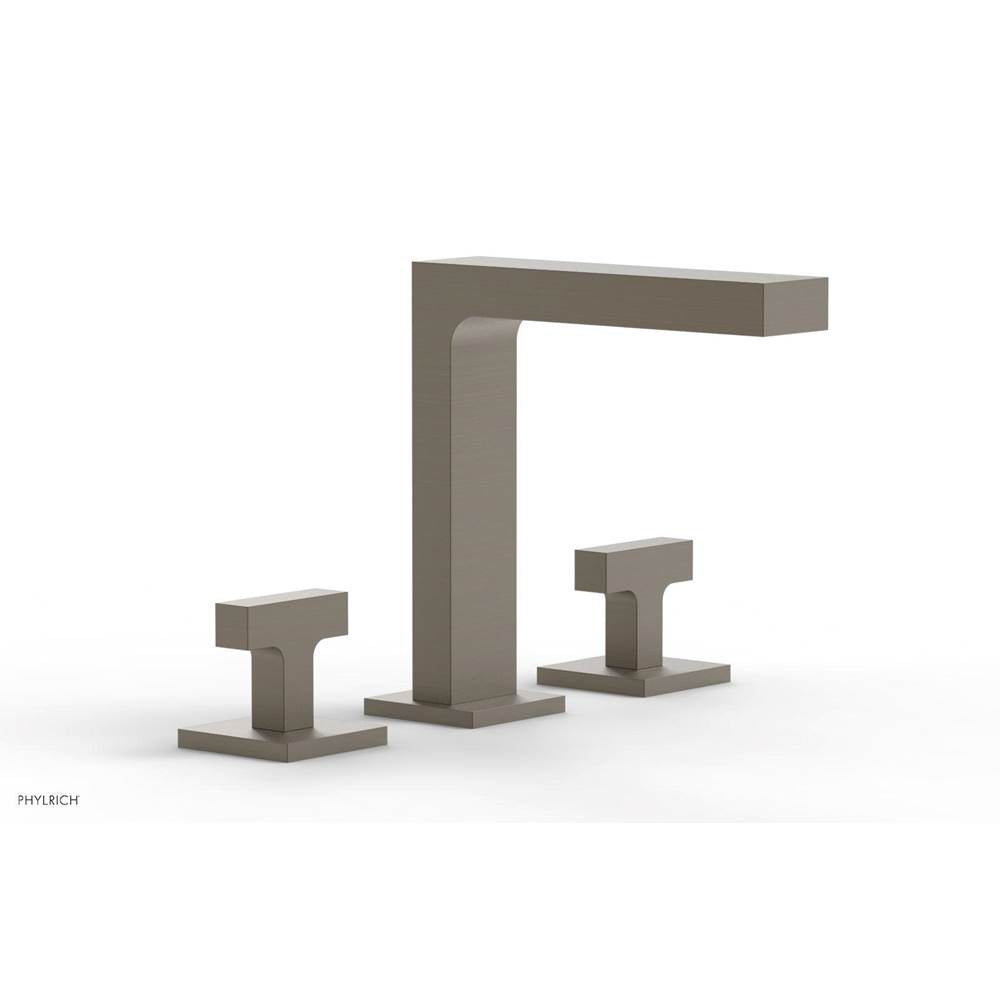 Phylrich - CROI - Widespread Faucet - High Spout Lever Handles - Architectural Bronze
