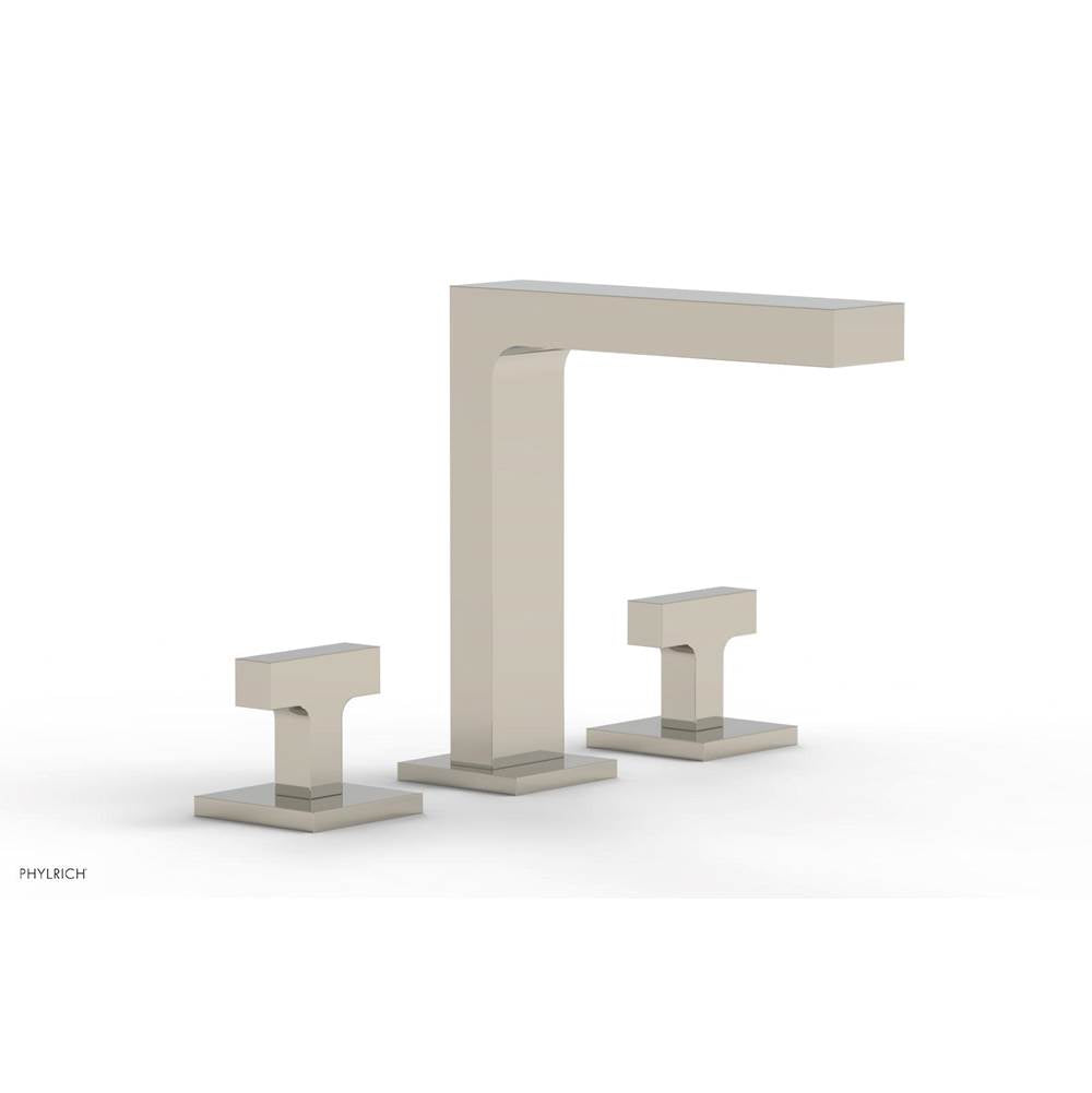 Phylrich - CROI - Widespread Faucet - High Spout Lever Handles - Polished Nickel