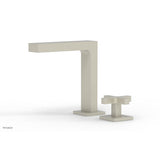 Phylrich - CROI - Single Cross Handle Faucet - High Spout - Burnished Nickel