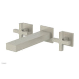 Phylrich - CROI - Wall Lavatory Set - Cross Handle - Burnished Nickel