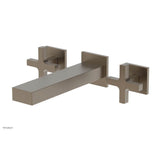 Phylrich - CROI - Wall Lavatory Set - Cross Handle - Old English Brass